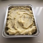 Catering-size mashed potatoes prepared by Poboys Kitchen in San Francisco