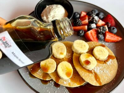 Pancake served at Poboys Kitchen in San Francisco