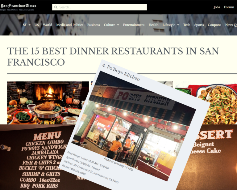 Best Dinner Restaurant in San Francisco