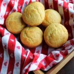 Mini cornbread served at Poboys Kitchen in San Francisco