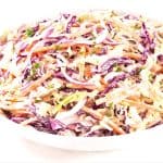 Coleslaw served at Poboys Kitchen, a Cajun and Creole restaurant in San Francisco