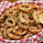 Fried calamari served at Poboys Kitchen, a Cajun and Creole restaurant in San Francisco